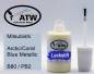 Preview: Mitsubishi, Arctic/Coral Blue Metallic, B80 / PB2: 20ml Lackstift, von ATW Autoteile West.